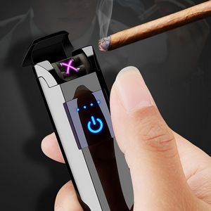 Stylish Hex Bar Electric Arc Lighter With USB Charging 35