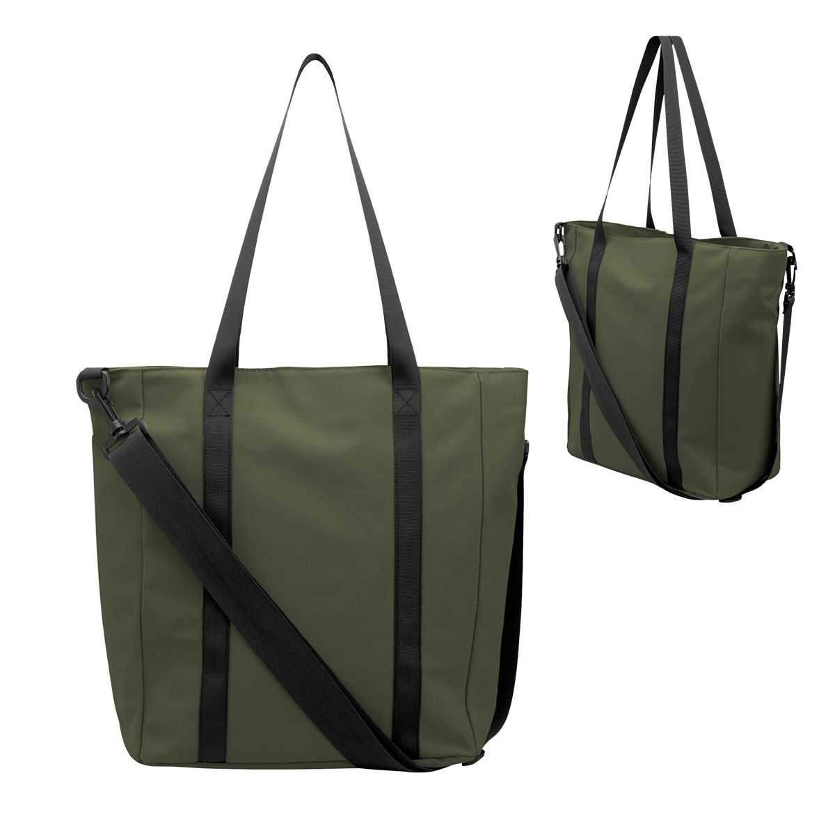 Hudson rPET Leatherette Computer Tote Bag 9