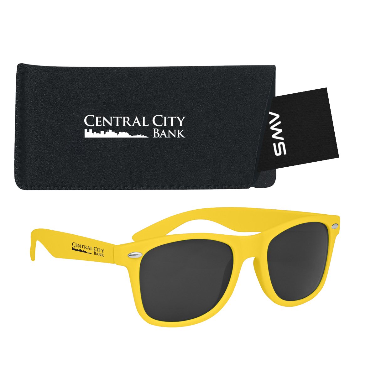 Aws Velvet Touch Malibu Sunglasses With Pouch & Hang Tag 9