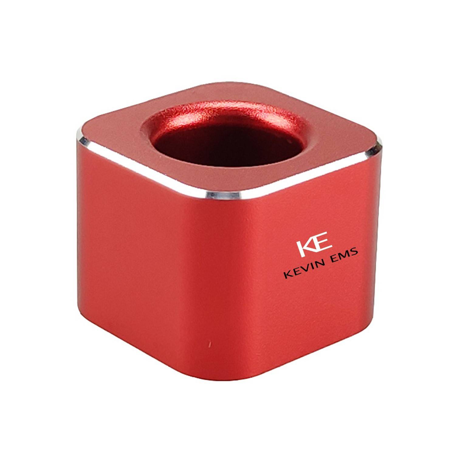 Aluminum Alloy Square Small Pen Holder 1