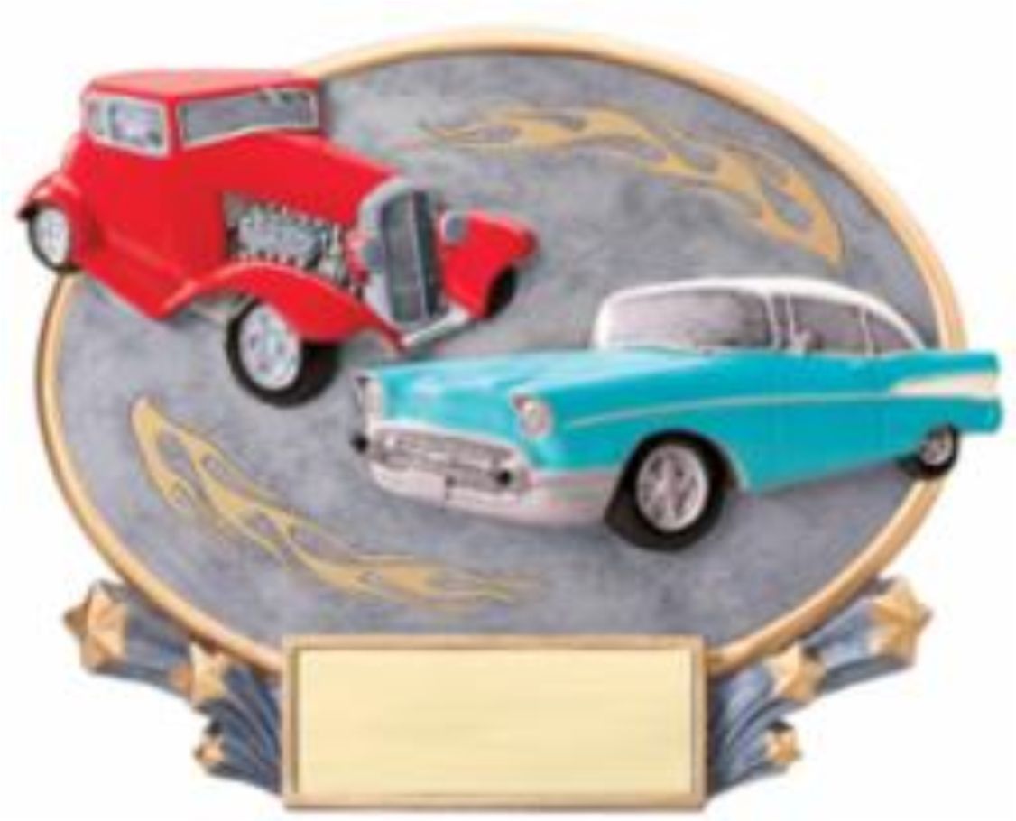 Car Cruise - Xplosion Oval Resin Award 3
