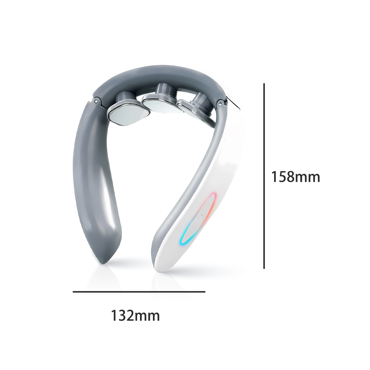 Smart Neck Massager W/ Heat and Multi-Mode Pulse Function 5