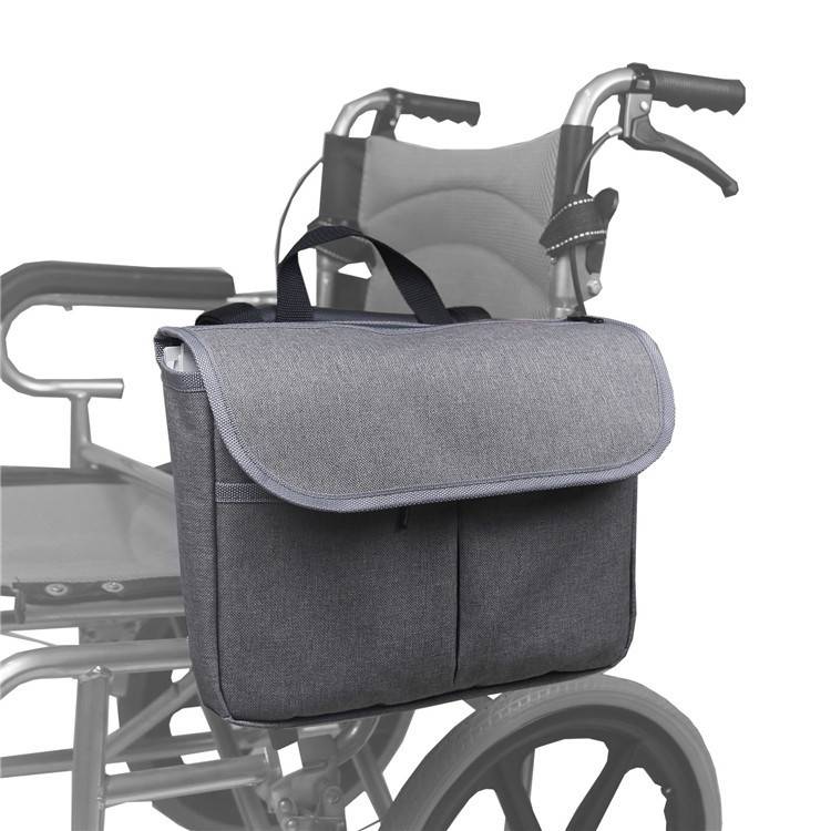 Oxford Wheelchair Side Bag with 3 pockets 7