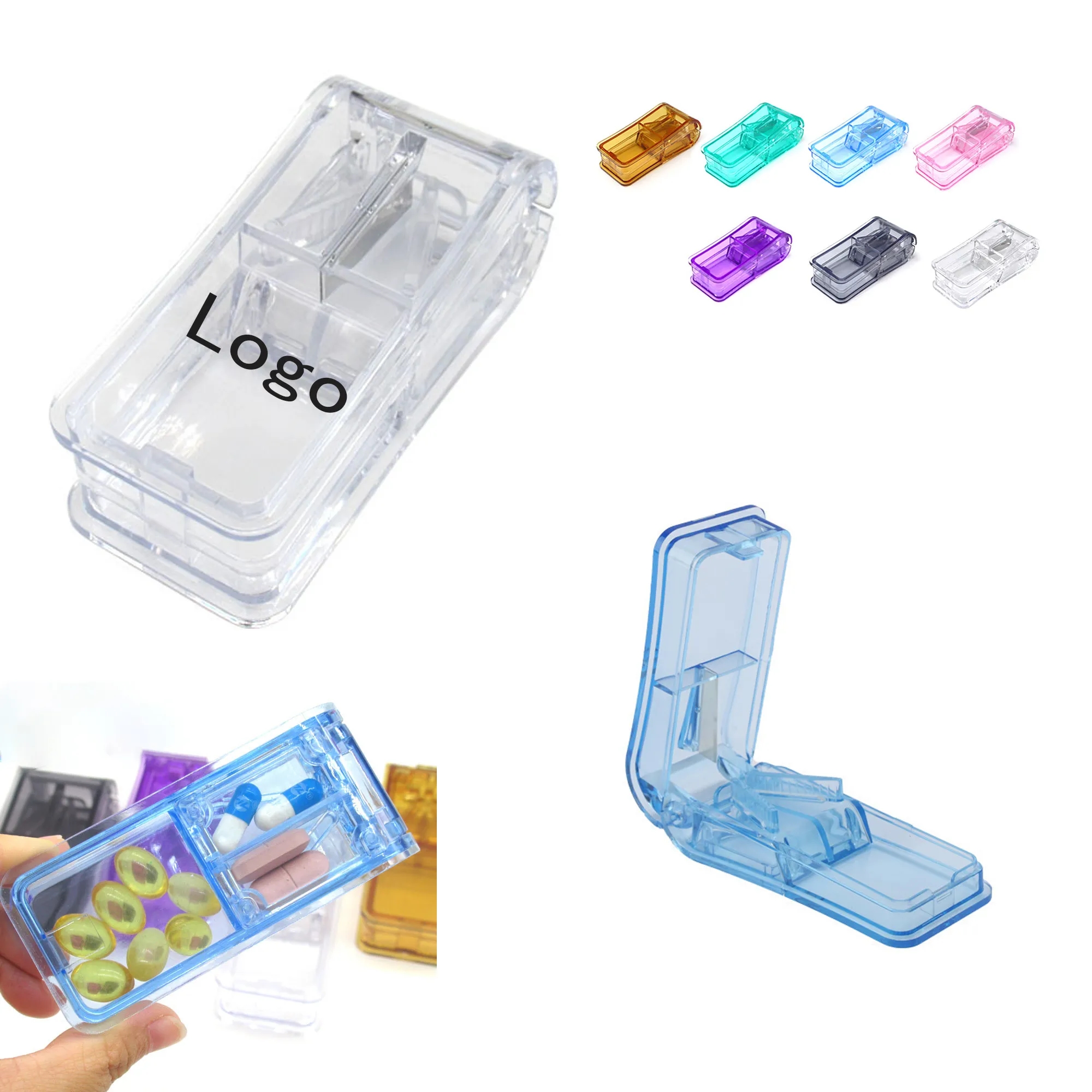 Portable Tablet Dispenser & Pill Cutter 3