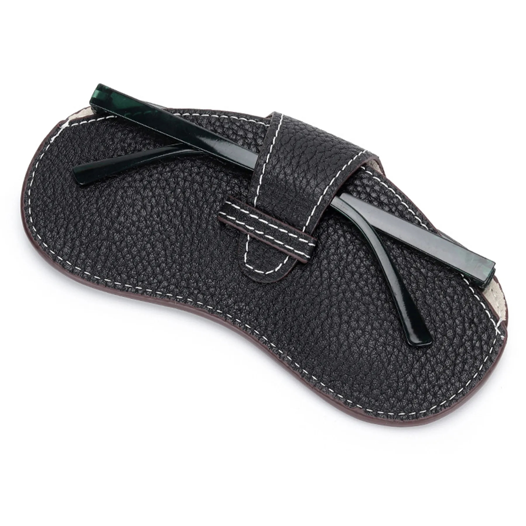 Genuine Leather Sunglasses Storage Bag 11