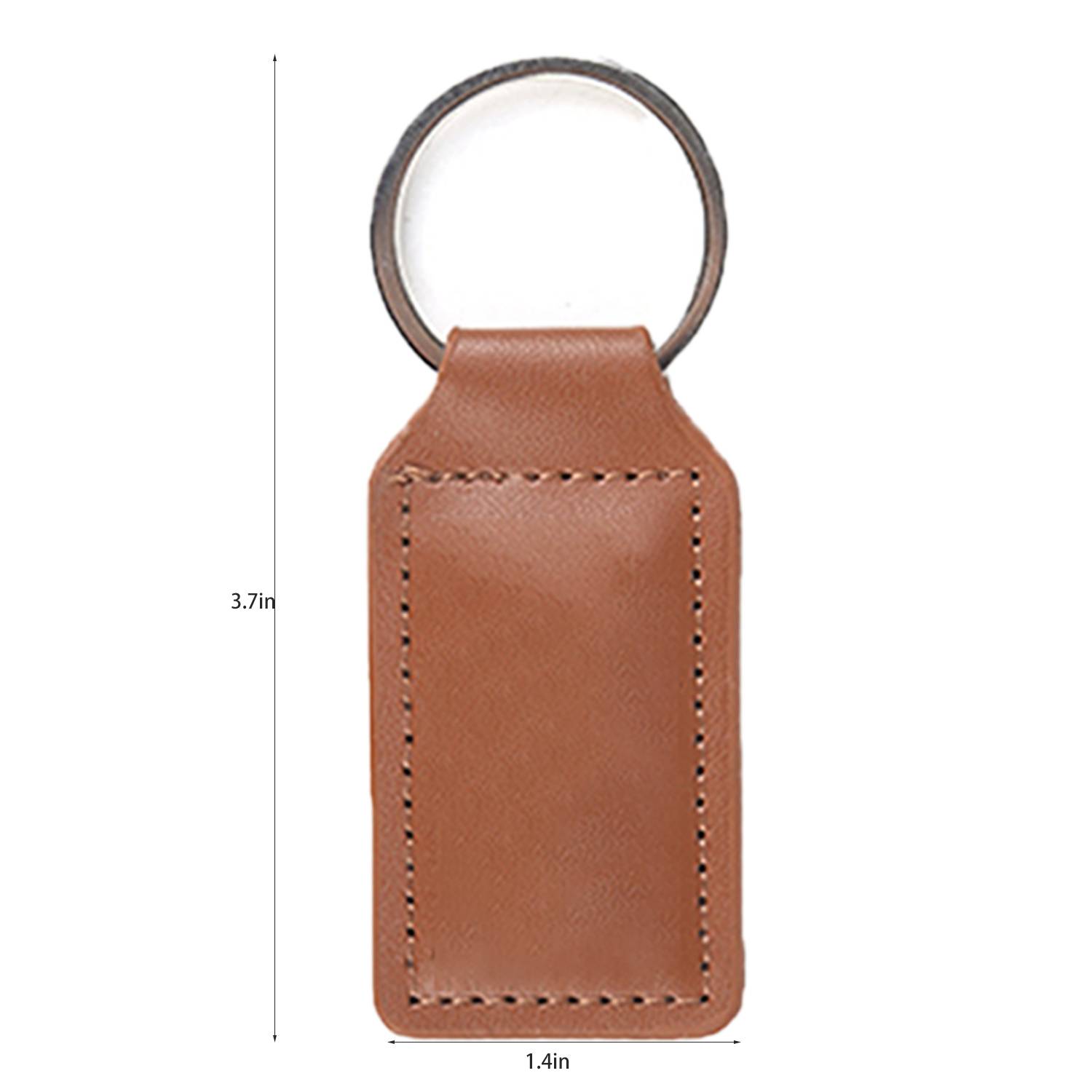 PU Leather Keychain Pendant 7