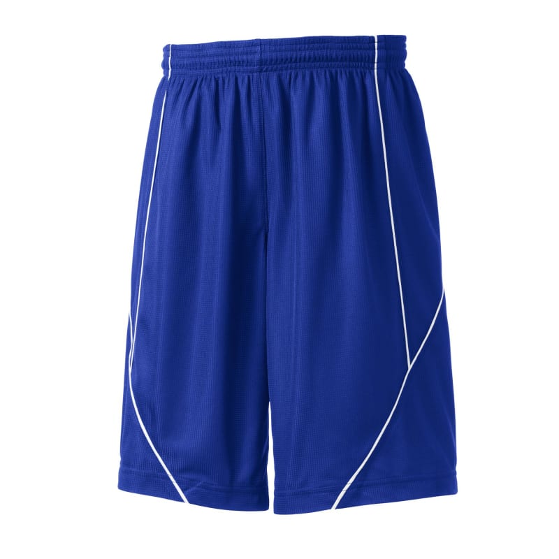Sport-Tek Youth PosiCharge Mesh Reversible Spliced Short. 17