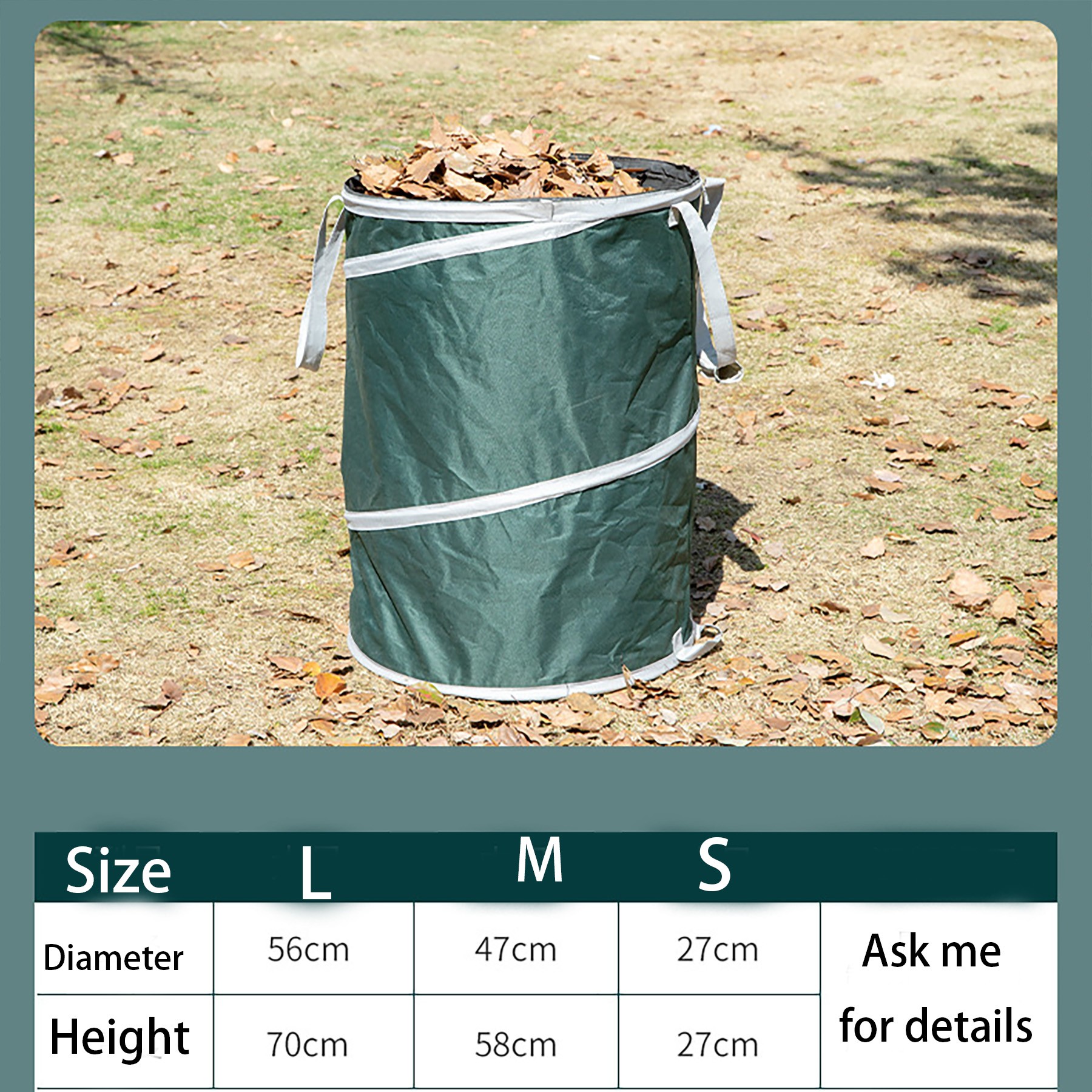 Collapsible Yard Waste Bag 4