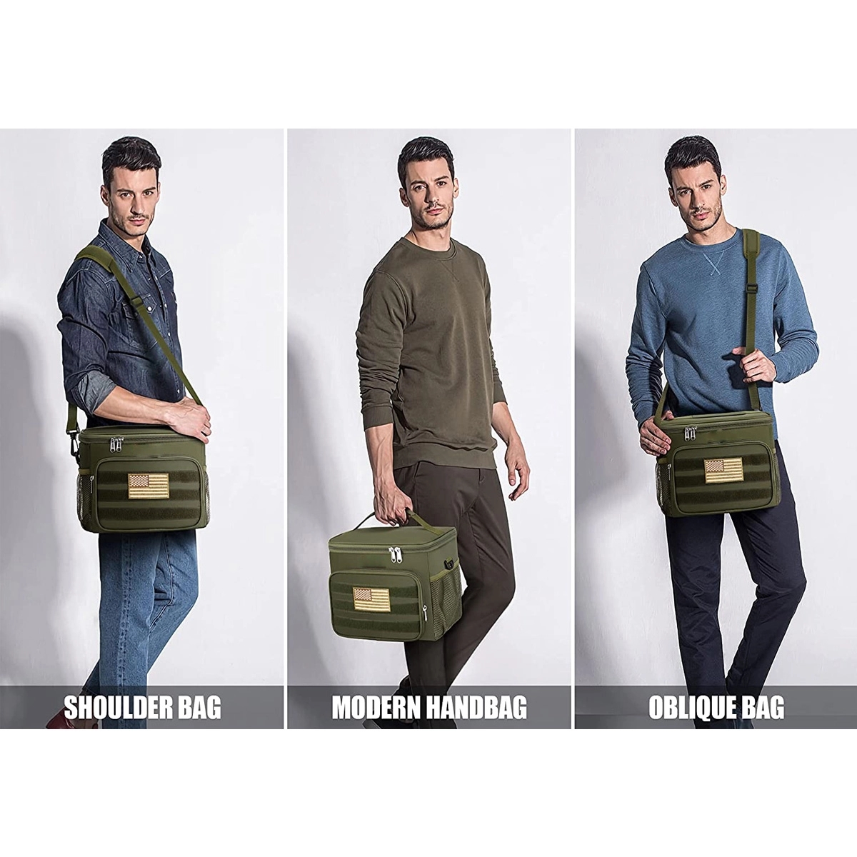 Camo Insulated Lunch Cooler Bag 3