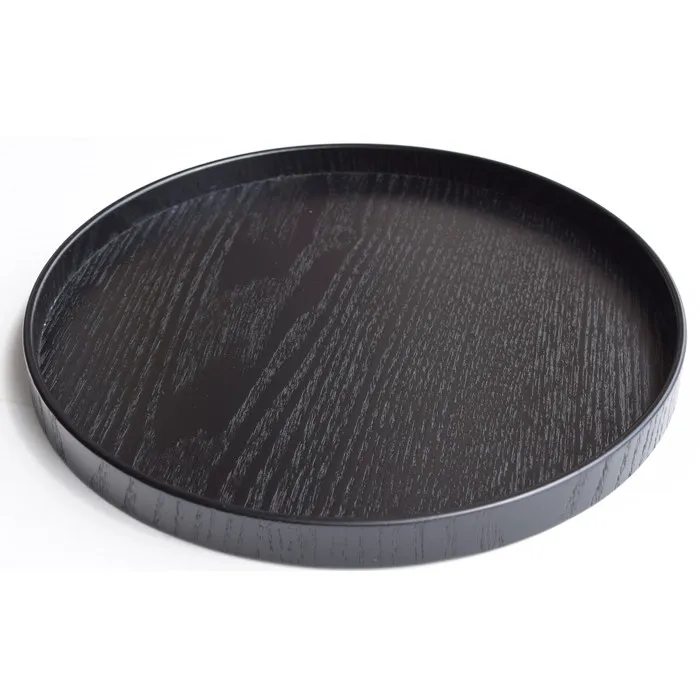 Wood Non-Fragile Dinner Plate 3