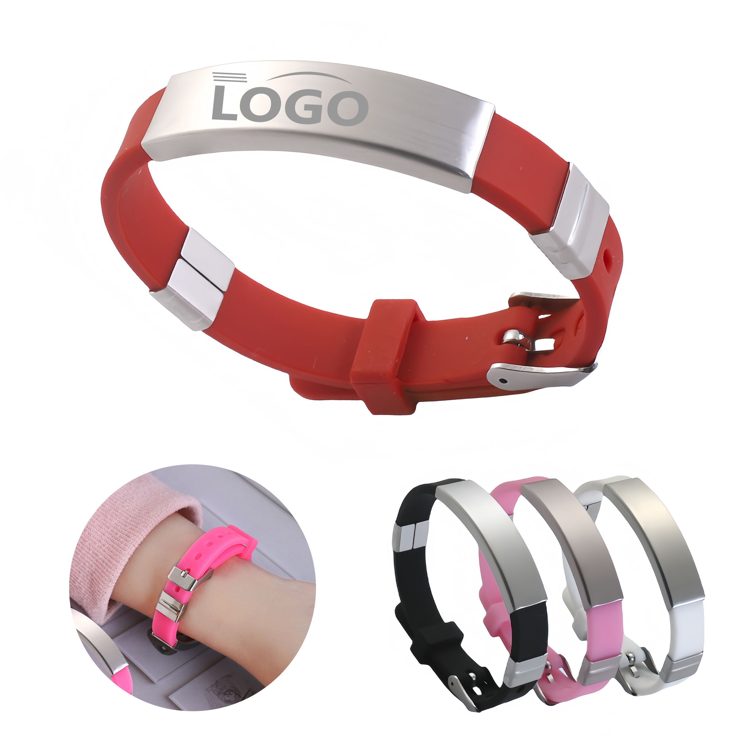 Personalized Safety Bracelet with Engraving 2