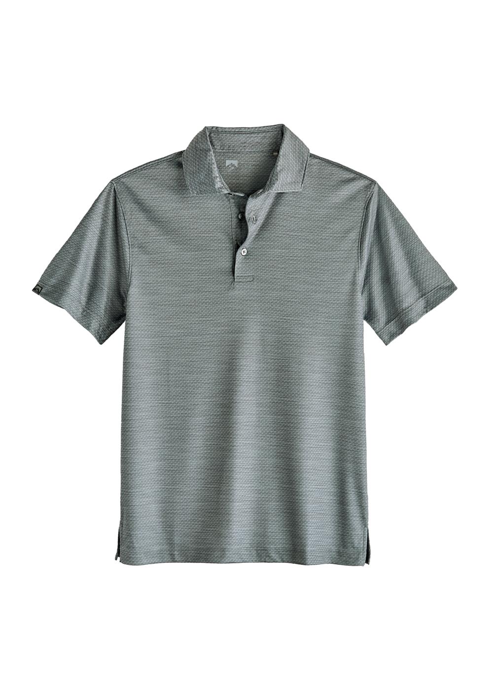 Storm Creek Men's Unwinder Printed Bamboo Short Sleeve Polo 10