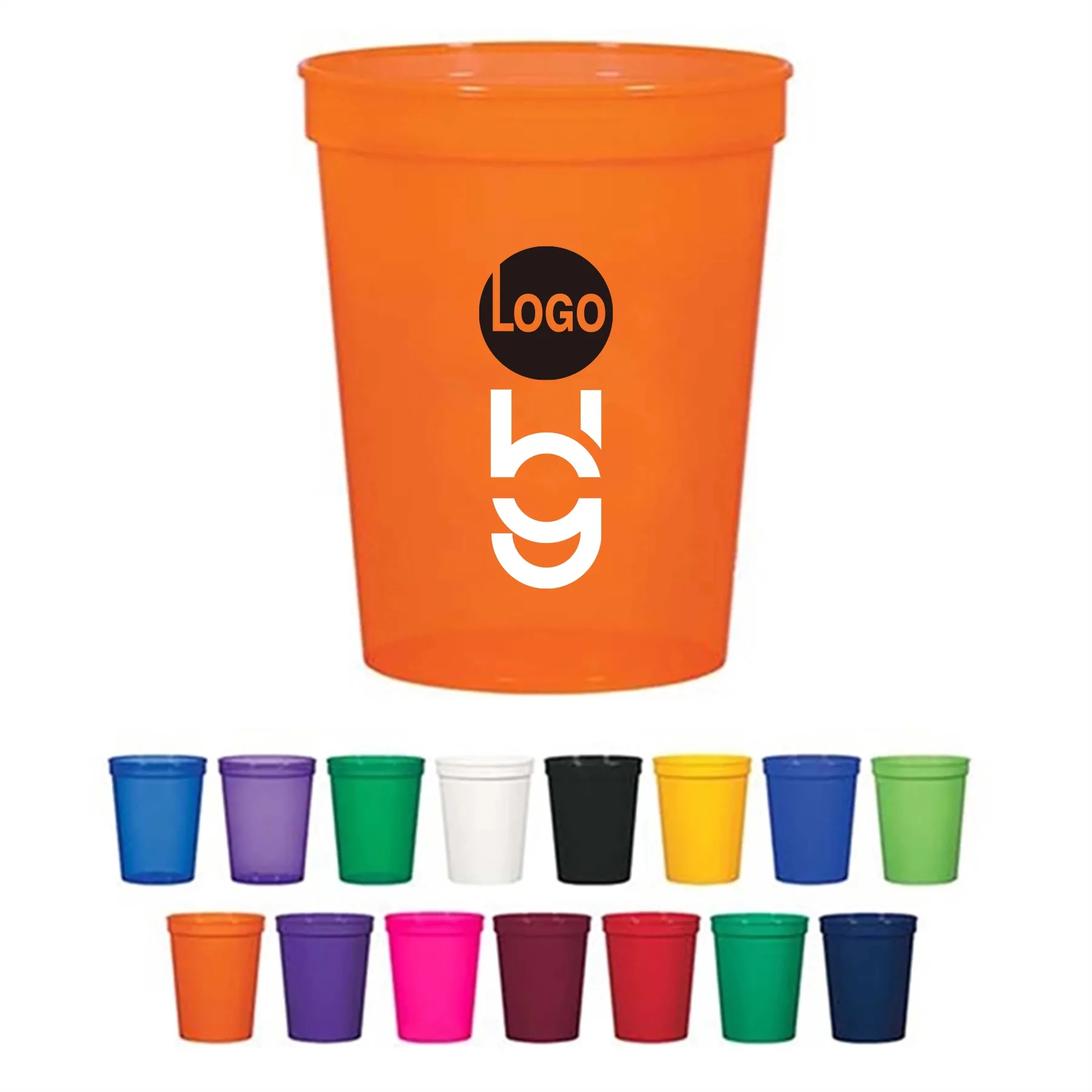 16 Oz Stadium Cup Plastic 2