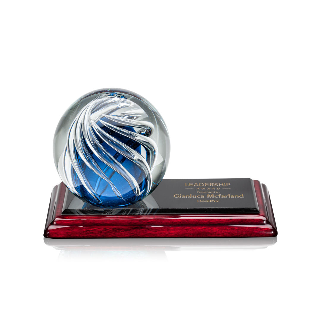 Genista Award on Rosewood Base 4