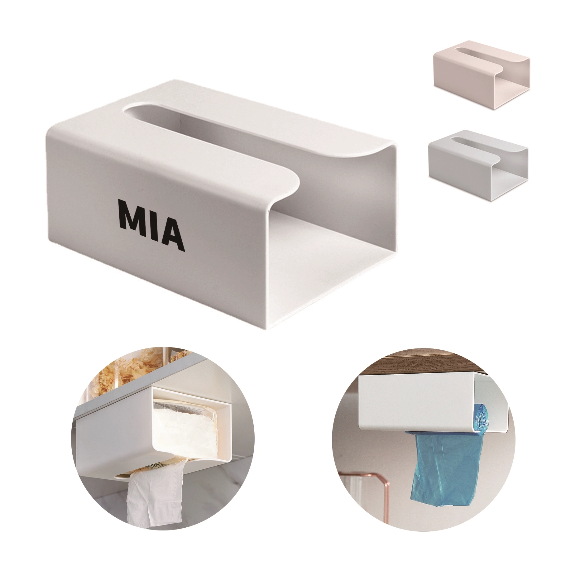 Wall-Mounted Tissue Box 1