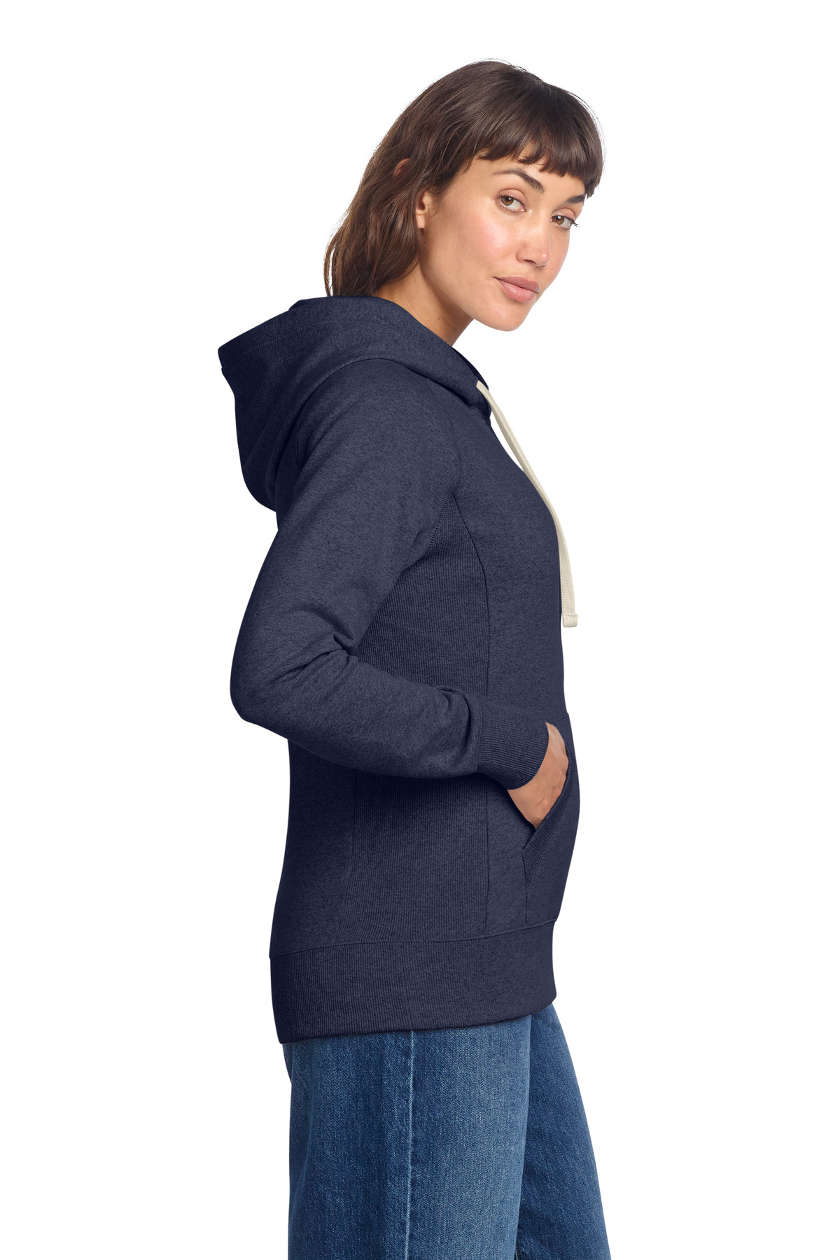 District Women's Re-Fleece Hoodie DT8101 47