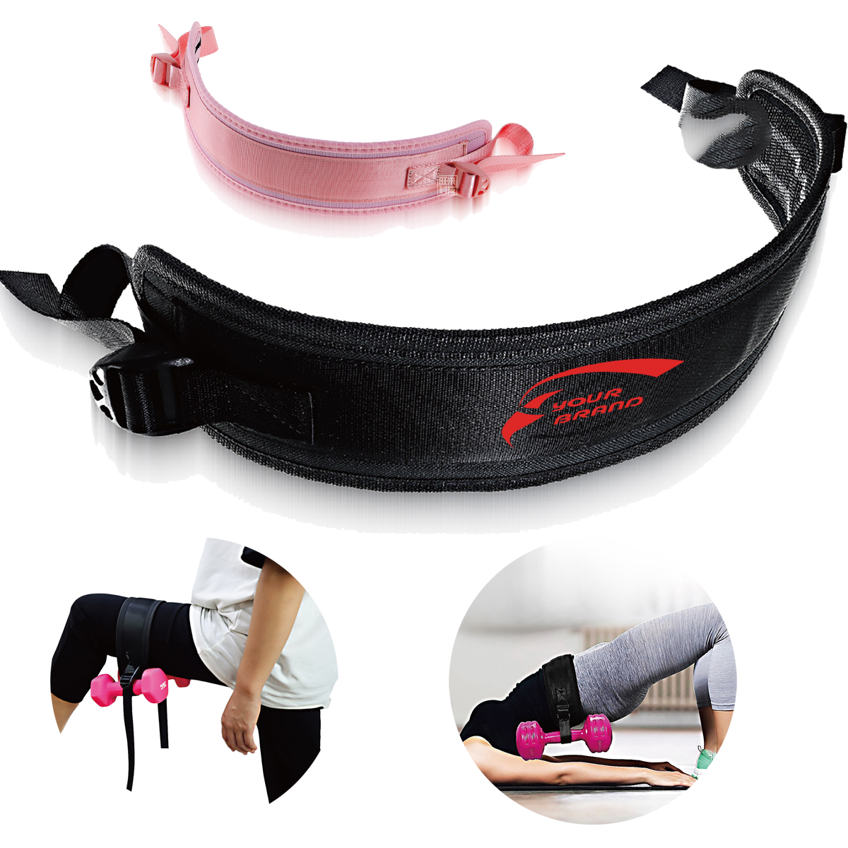 Hip Bridge Belt Yoga Training Weight Bearing Exercise 2
