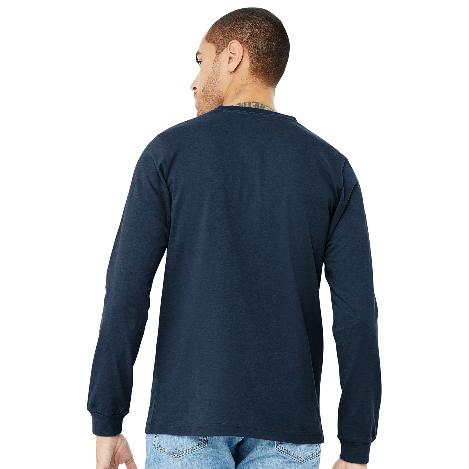 BELLA+CANVAS® Unisex Heather CVC Long Sleeve Tee 2