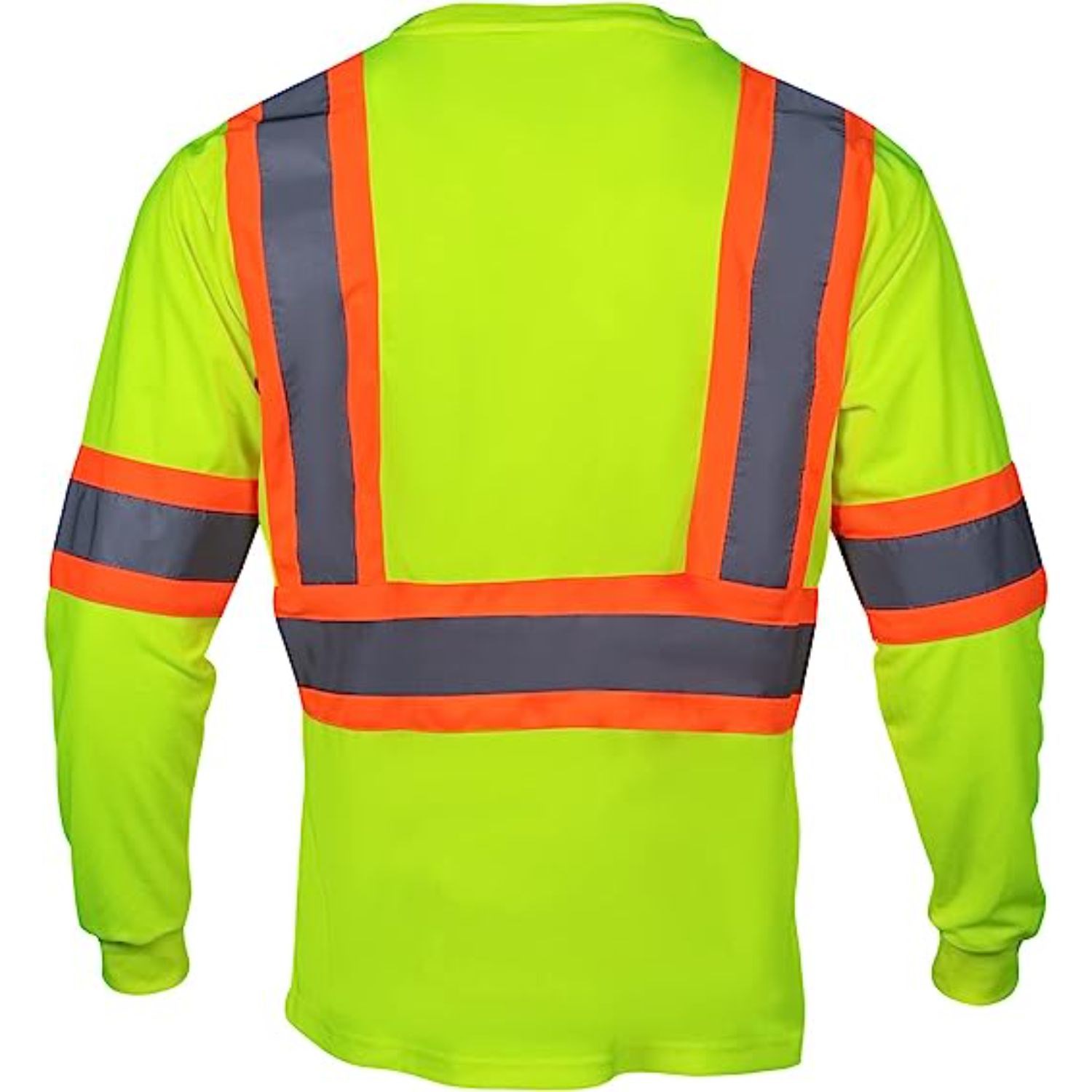 Recycled Class 3 Dual Mic Tab Reflective Safety T-Shirt With Pocket 8