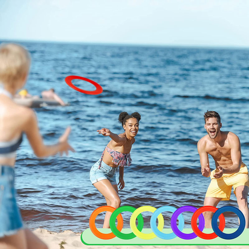 Plastic Promo Flying Zing Rings Frisbees 5