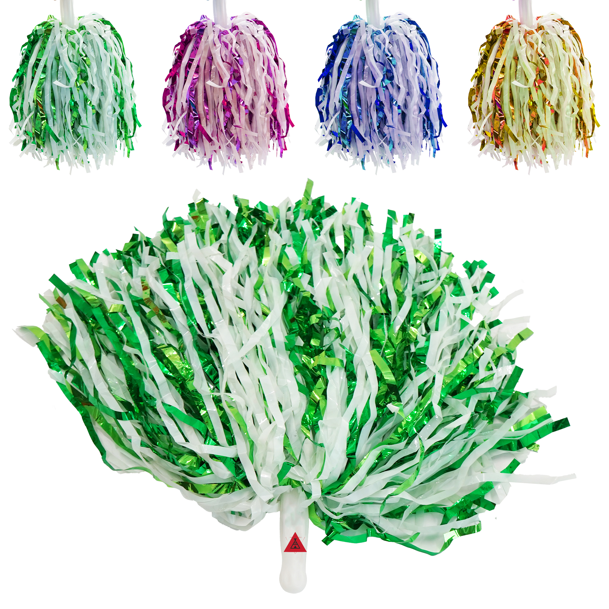 Cheerleader Pompoms for Girls ?C Spirit Dance Hand Flowers 3