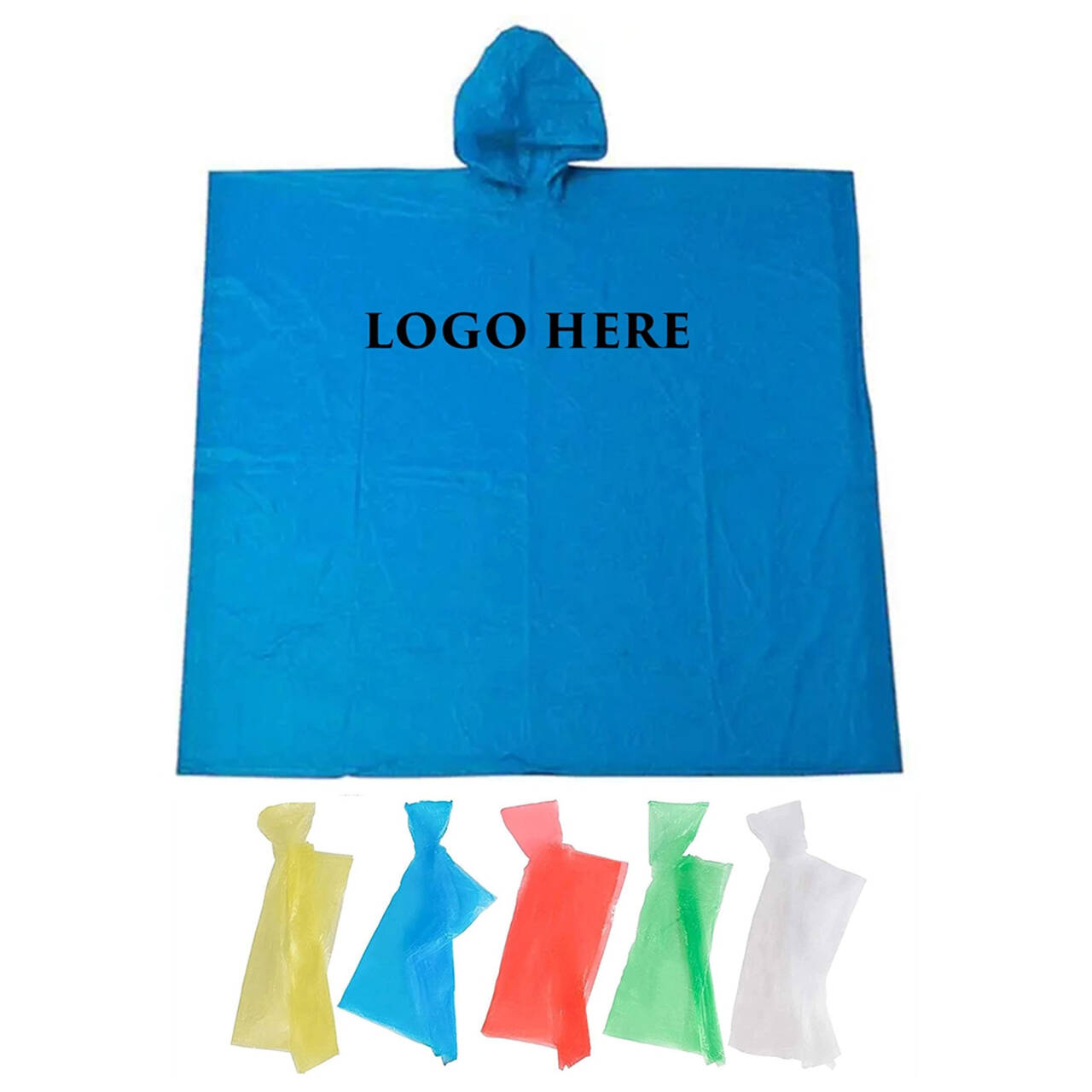 Disposable Raincoats Poncho 1