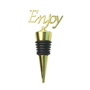 Charming Enjoy Shaped Wine Cork Bottle Stopper 9
