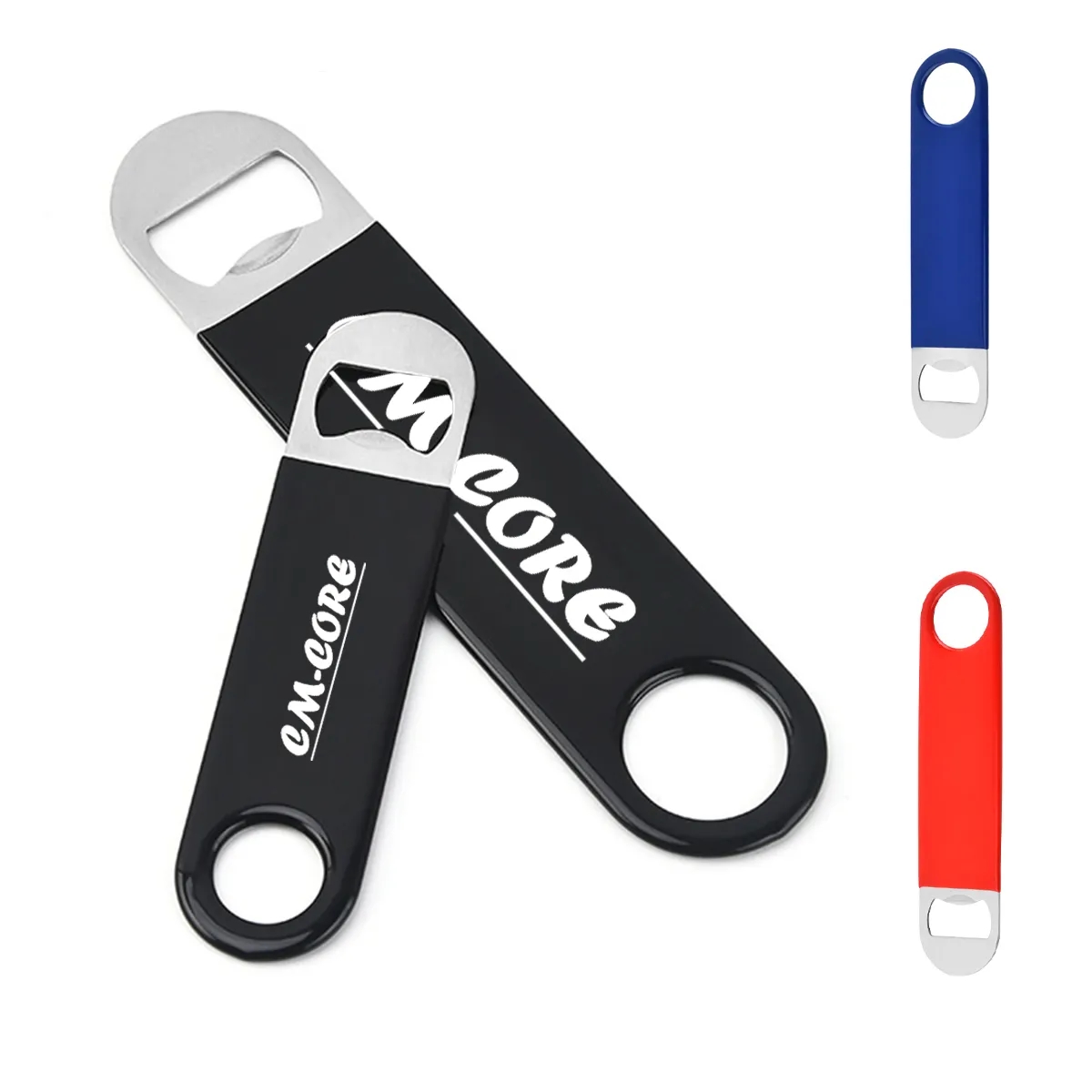Heavy Duty Stainless Steel Flat Bottle Opener 2