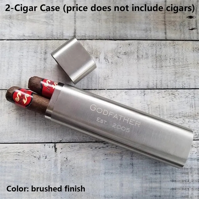 Stainless Steel Cigar Holder 3