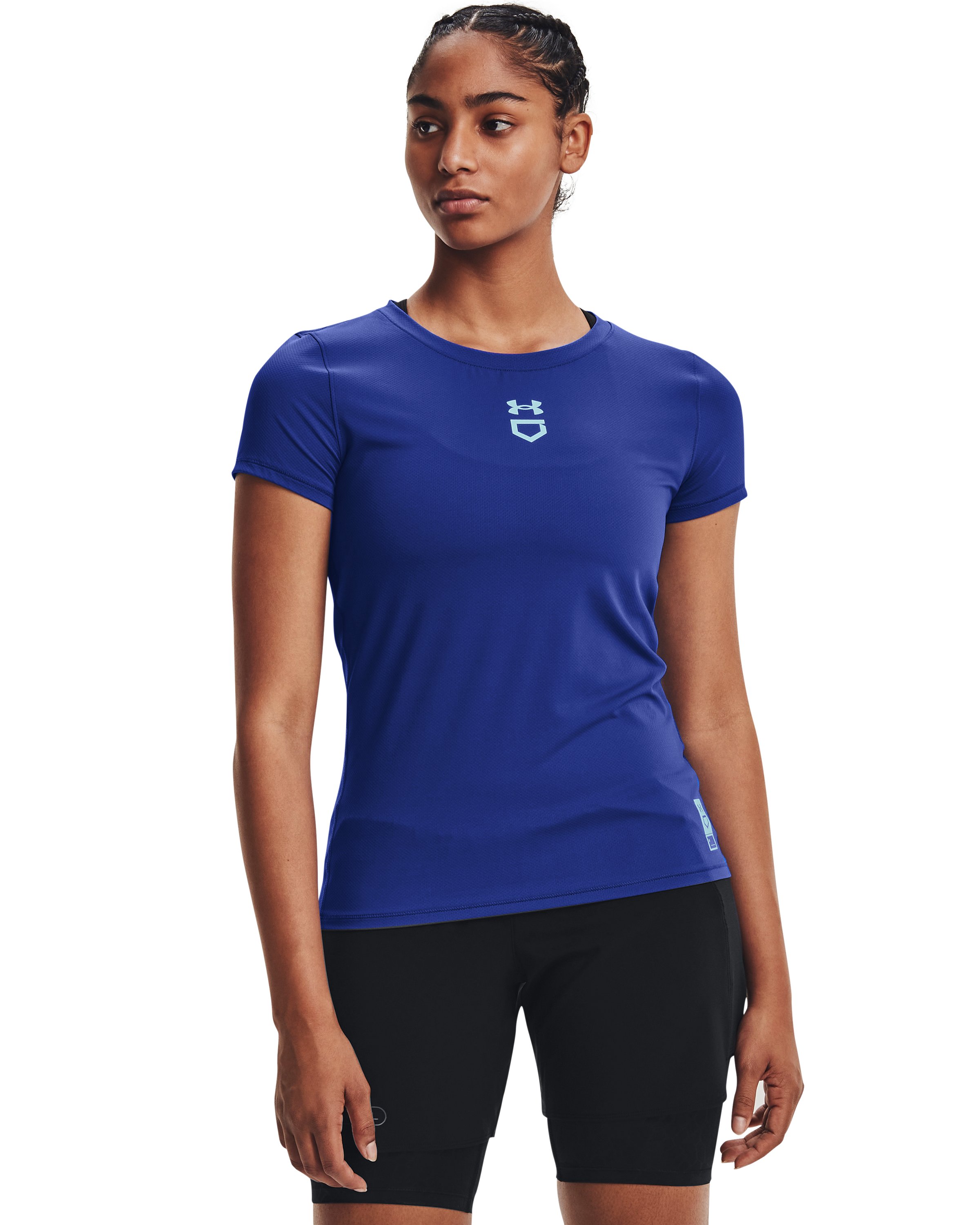 Women's UA Iso-Chill Softball Short Sleeve 3