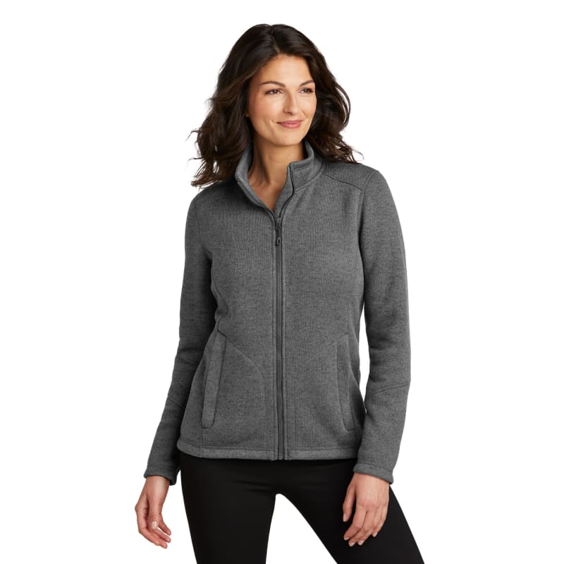 Port Authority Women's Arc Sweater Fleece Jacket 2