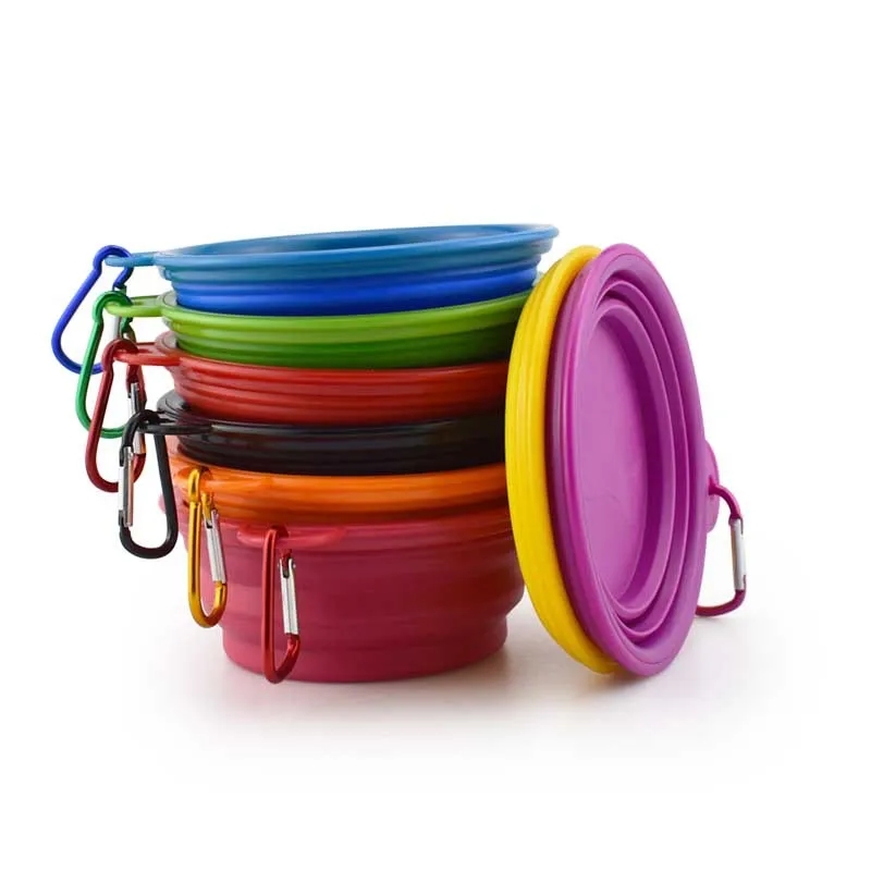 Silicone Pet Bowl With Hook 5