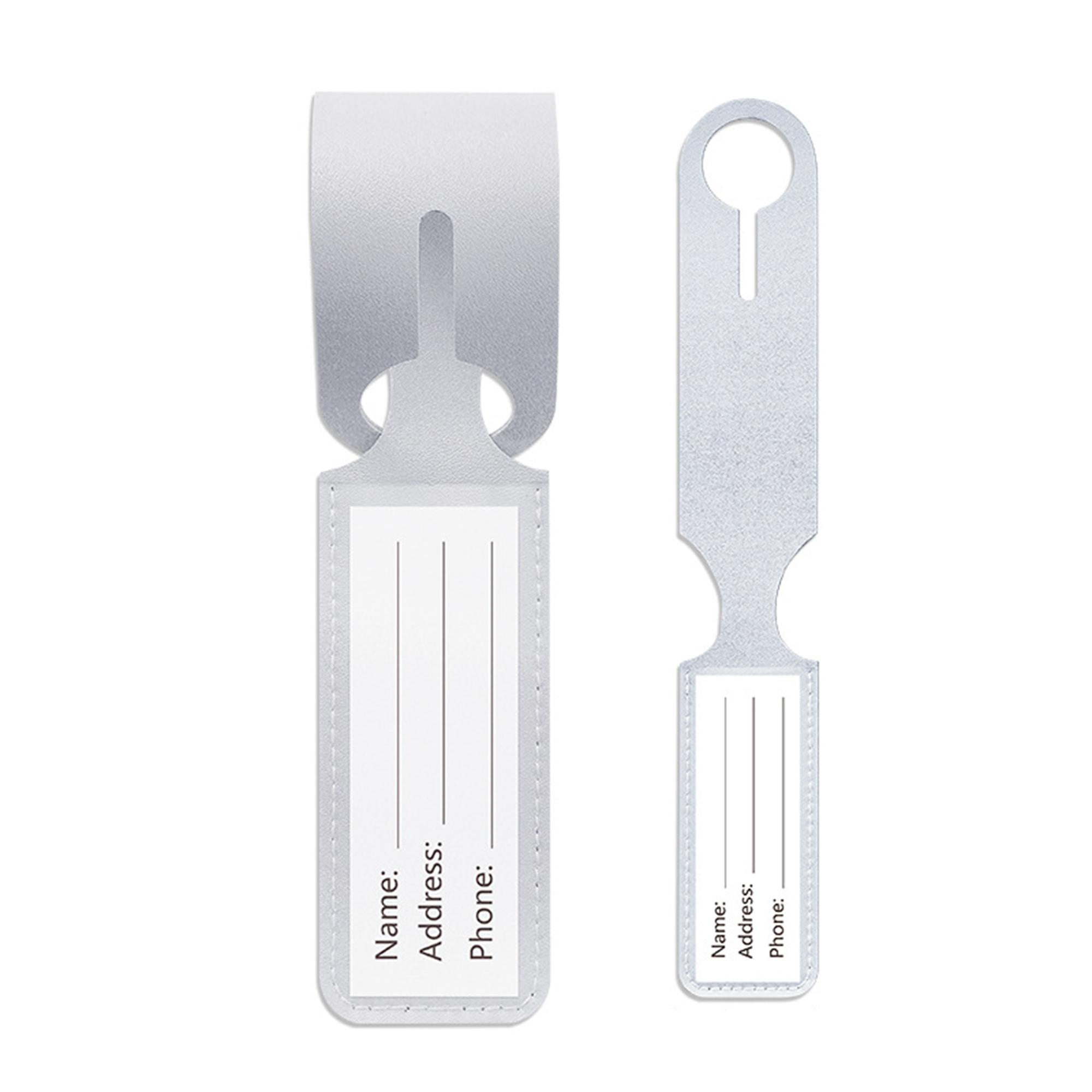 PU Leather Luggage Tag 8