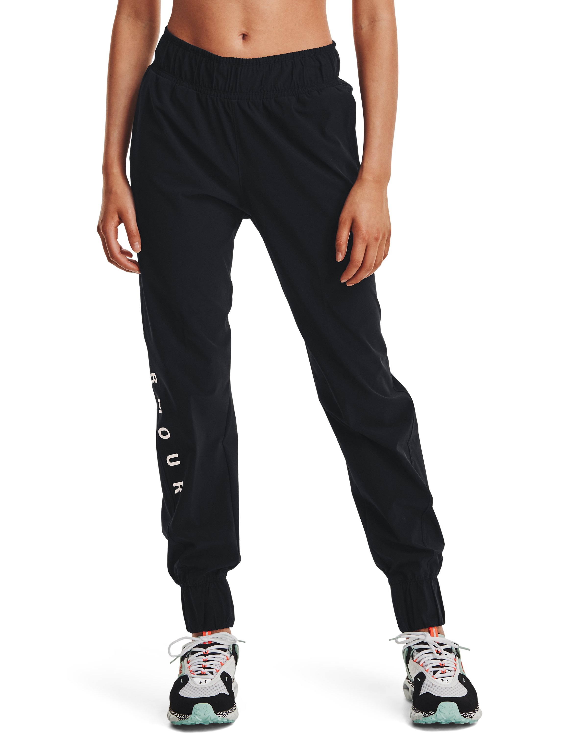 UA Woven Branded Women's Pants 2
