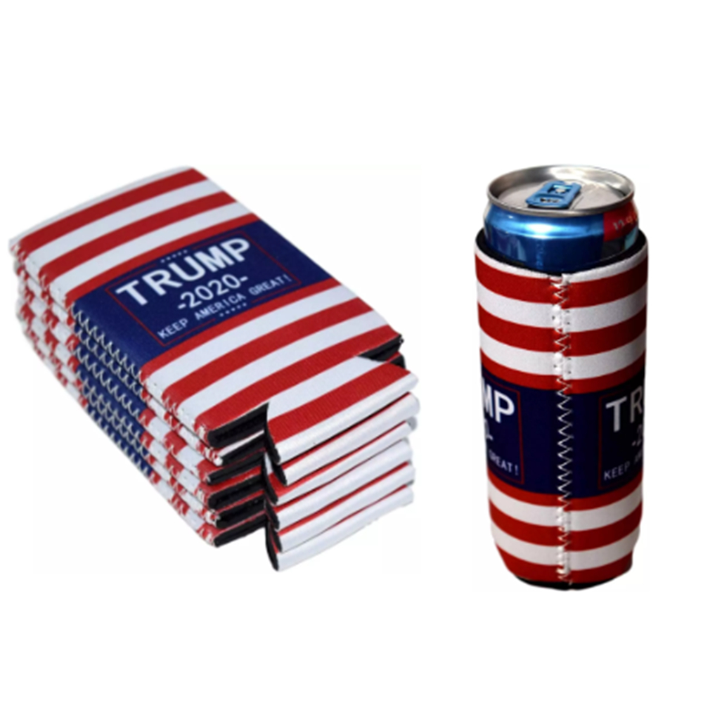 Campaign Theme Can Cooler, custom koozie with logo imprint 4
