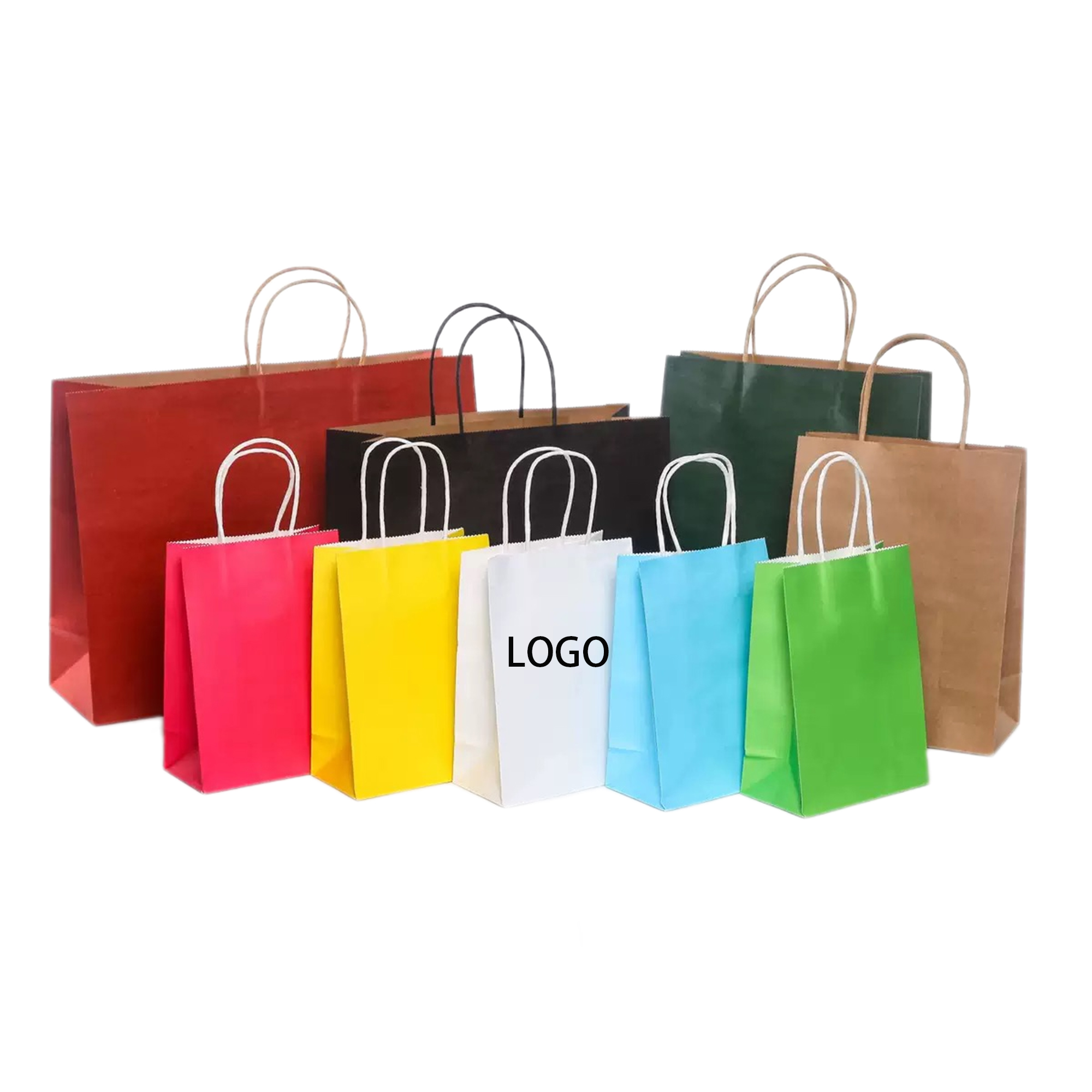 Kraft Paper Bag MOQ 100pcs 2
