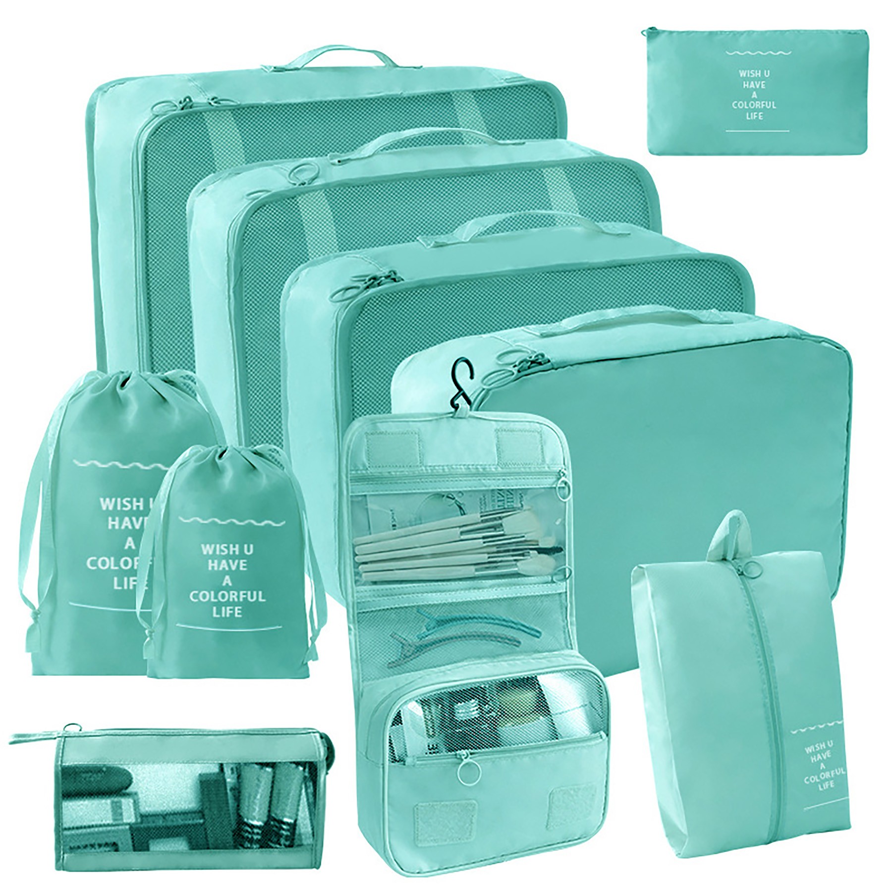 10 Set Packing Cubes 1