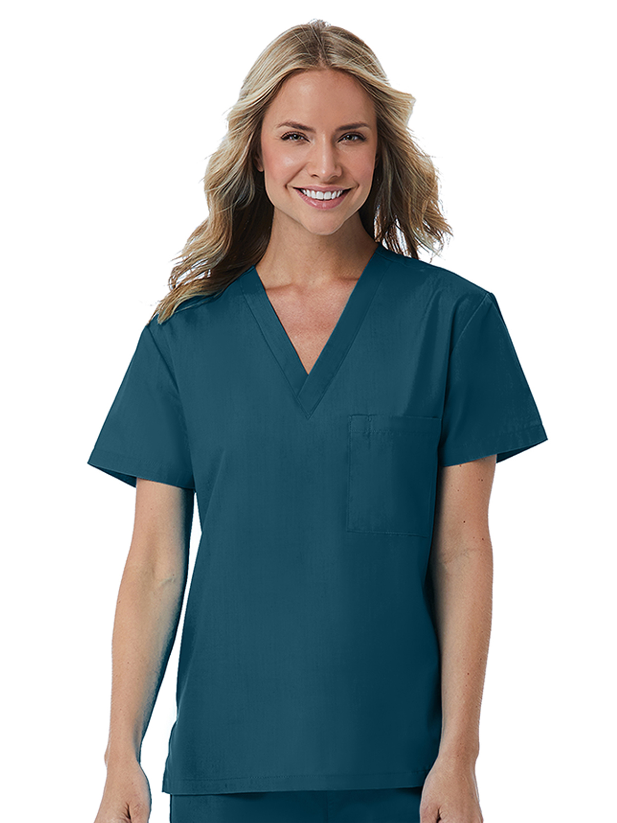 Maevn - Red Panda - Unisex One-Pocket V-Neck Top 35