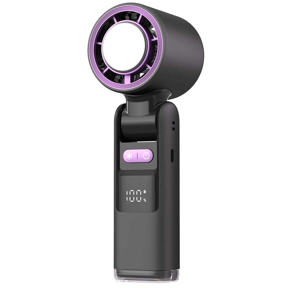 Handheld Fan with Ice Cooling Plate and Display 5