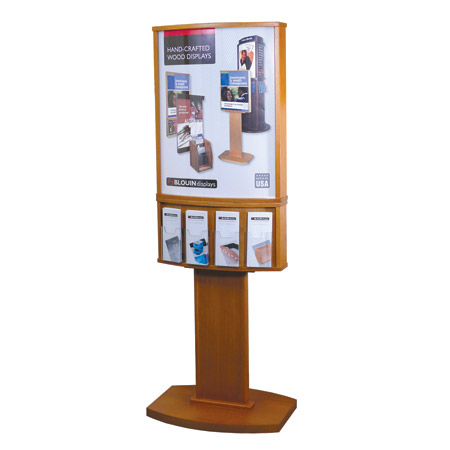 2-Sided Convex Wood Floor Frame with 4/Pockets