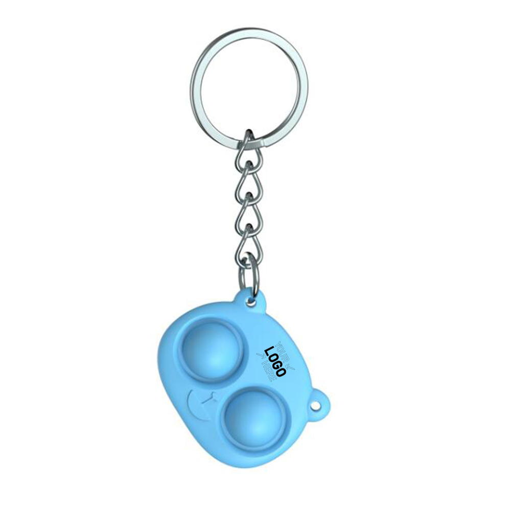 Mini Pop It Fidget Toys Keychain 3