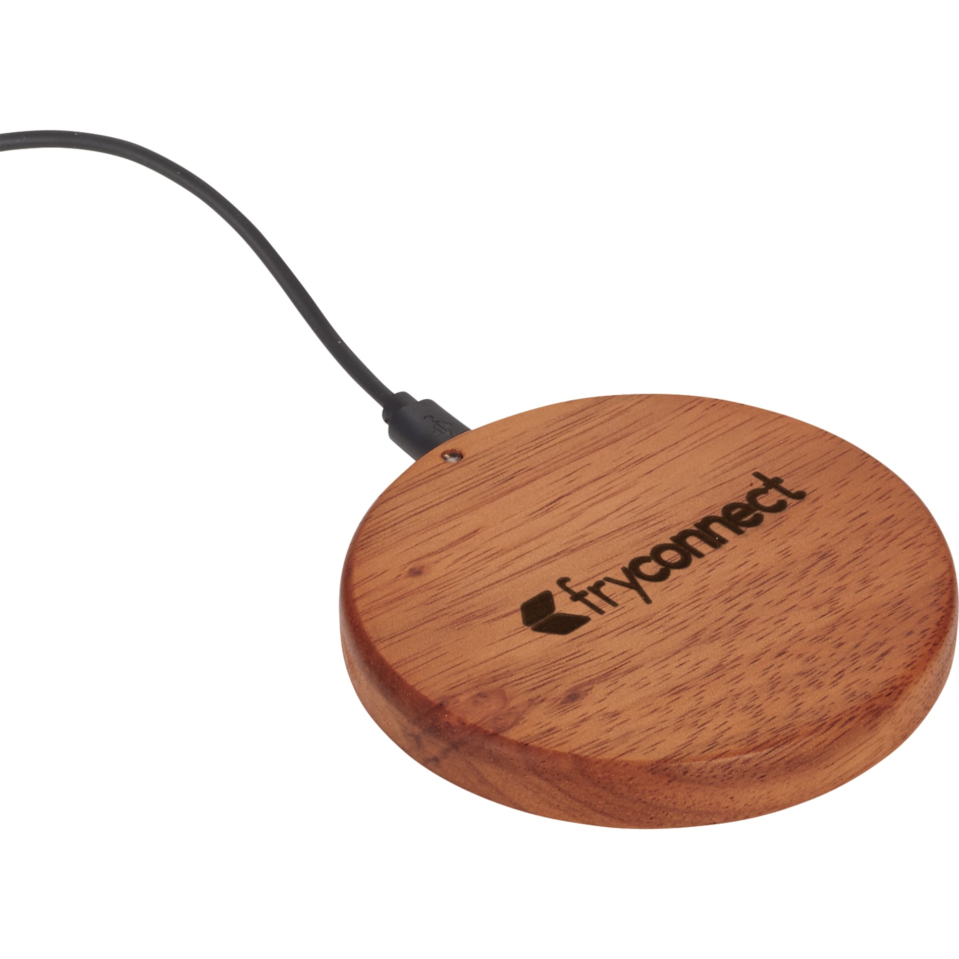 FSC® 100% Wood Wireless Charging Pad 13