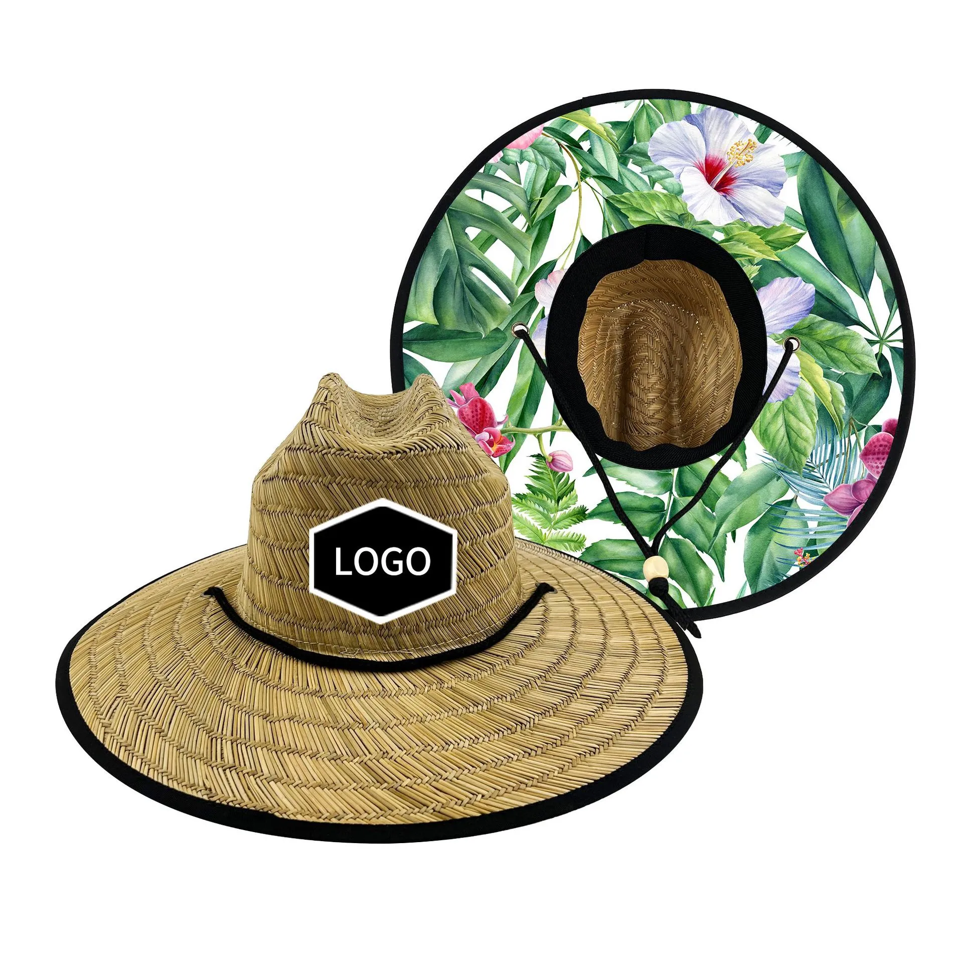 Beach Sun Straw Hat 1