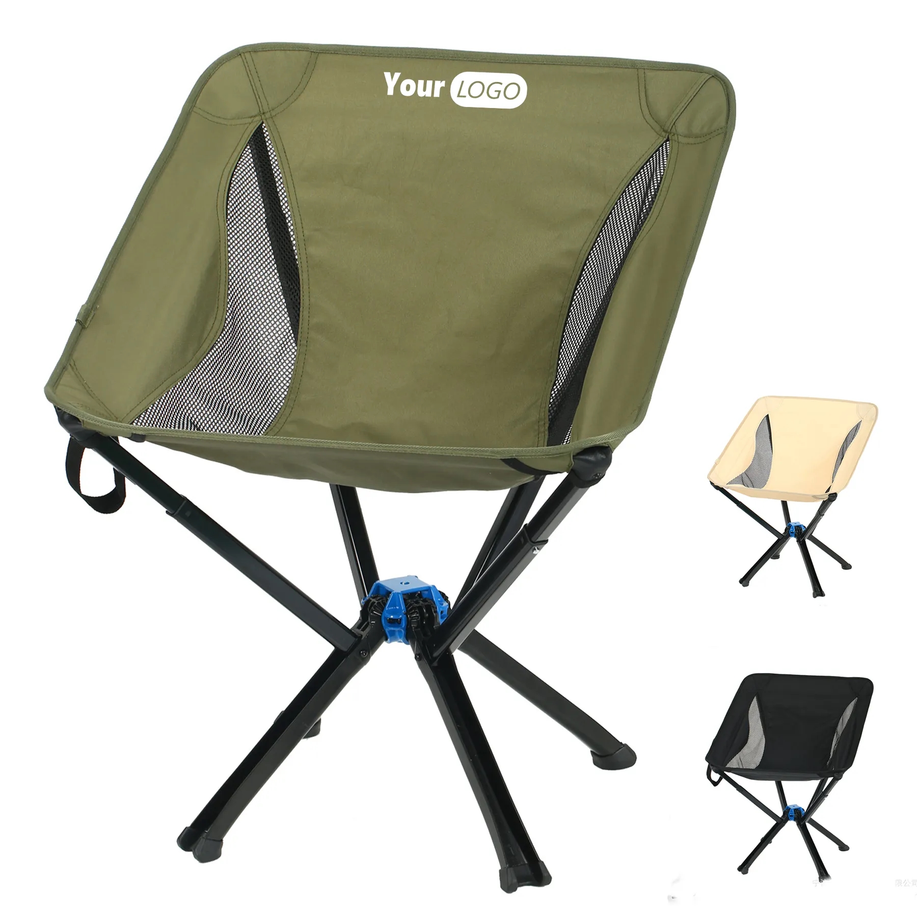 Alloy Portable Outdoor Camping Folding Chair 2