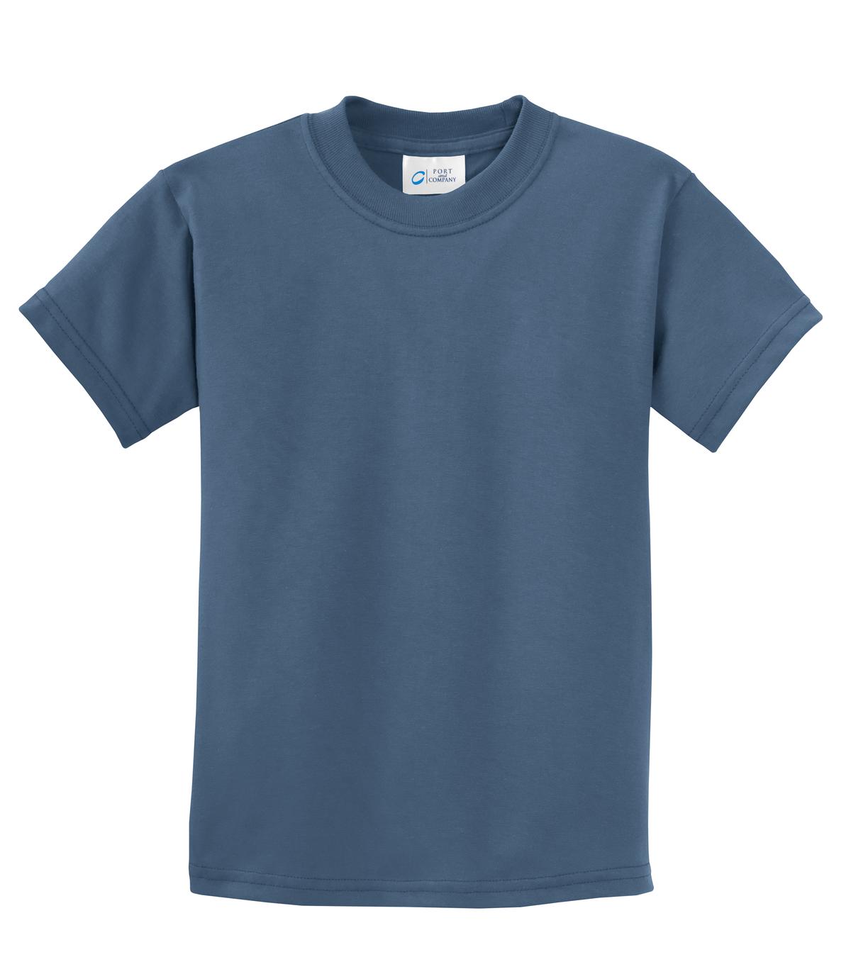 Port & Co Youth Beach Wash Garment-Dyed Tee. PC099Y 190