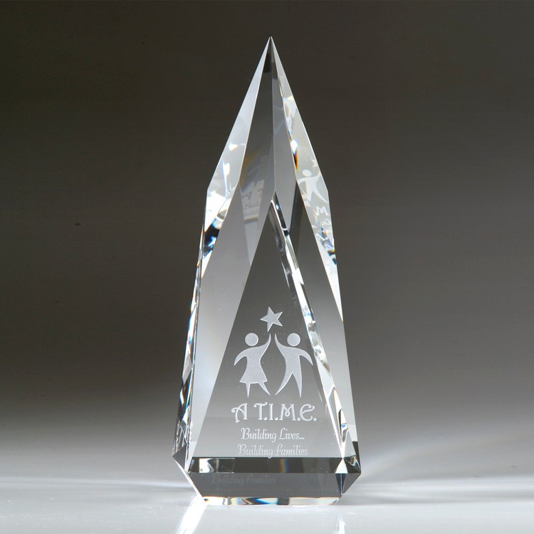 10-1/2" Zenith Crystal Award 2