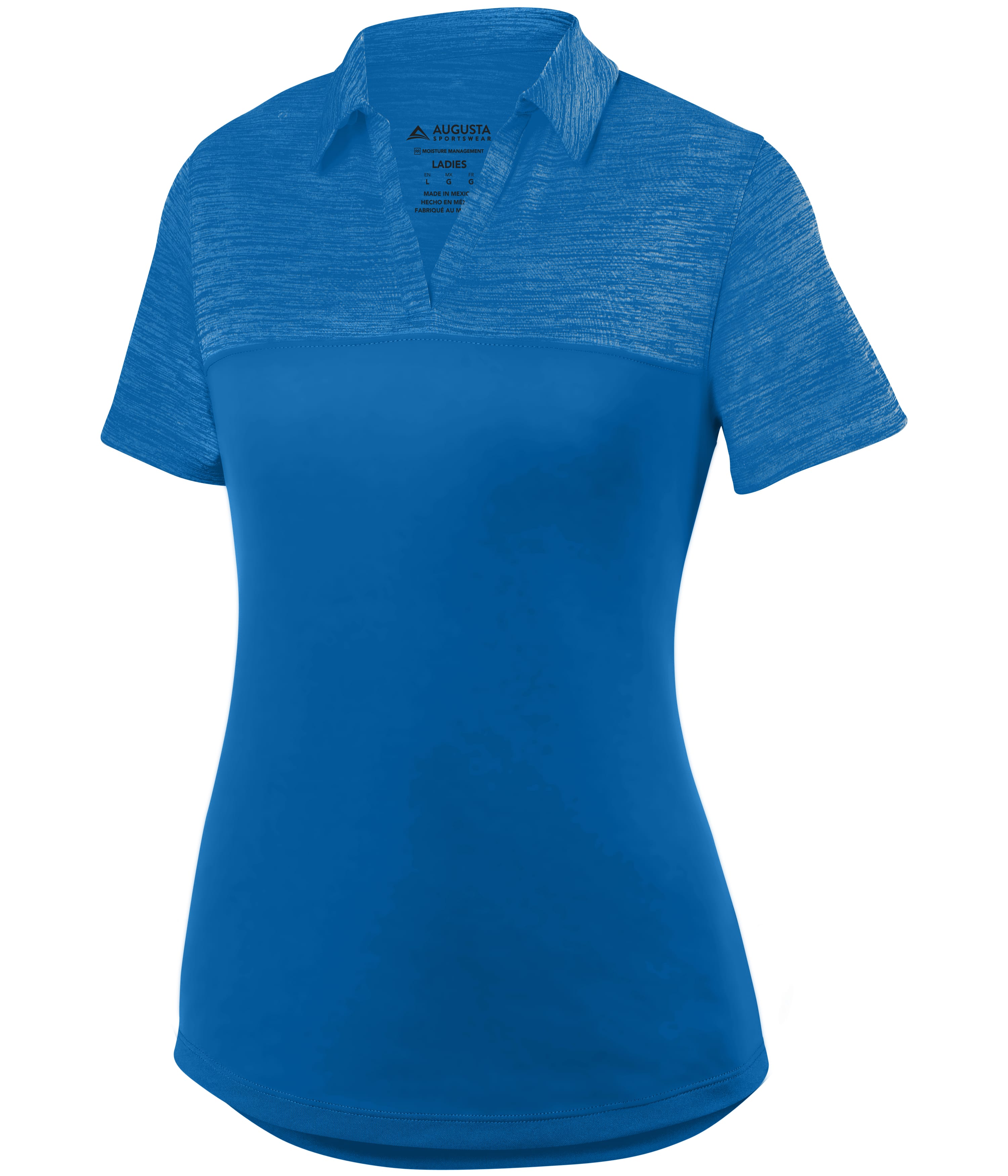 Ladies Shadow Tonal Heather Polo 8