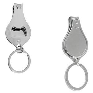 Water Drop Nail Clippers With Bottle Opener Key Ring 12