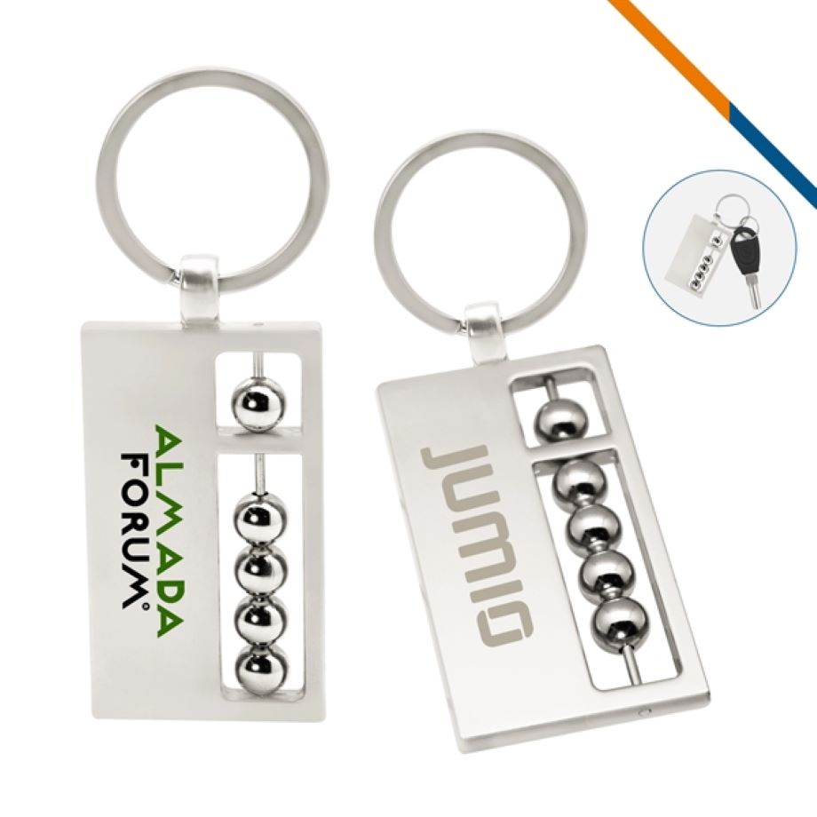Mini Abacus Keychain 2