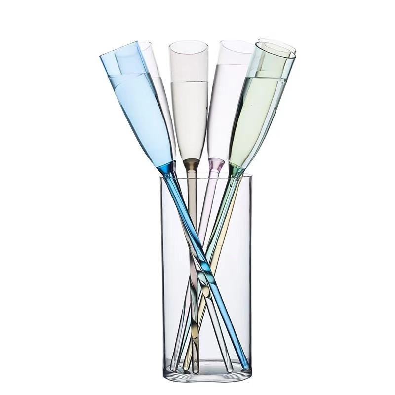 6 Ounces Acrylic Champagne Glass 3